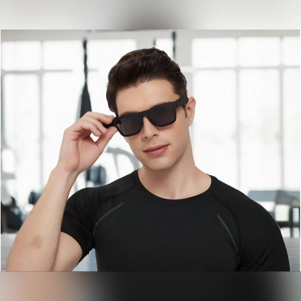OhO Smart Glasses,Polarized with Bluetooth Speaker,Voice Control.